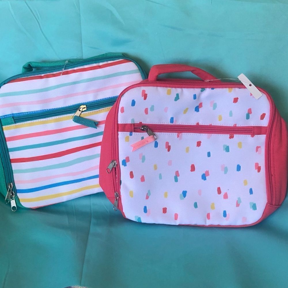 NWT Set of 2 insulated lunch bags